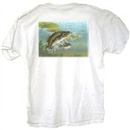 Largemouth Bass Shirt Back Design