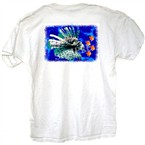 Lionfish Shirt Back Design